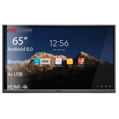 Interaktívny monitor Hikvision DS-D5B65RB/A 65" 4K Android