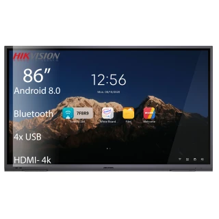 Interaktívny monitor Hikvision DS-D5B86RB/A 86" 4K Android