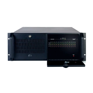 Obal STAM-BOX so zdrojom pre 14 vstupných kariet pre monitorovaciu stanicu STAM-1 / STAM-2