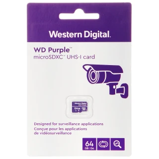 Pamäťová karta SD-MICRO-10/64-WD UHS-I sdhc 64GB Western Digital