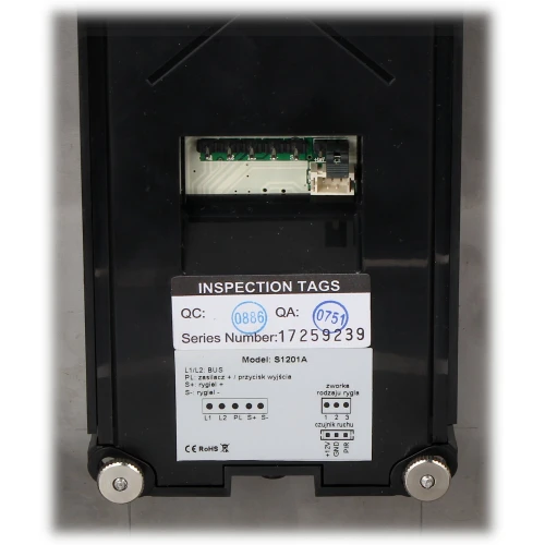 Videotelefon integrovaný s poštovou schránkou S1201A-SKP VIDOS