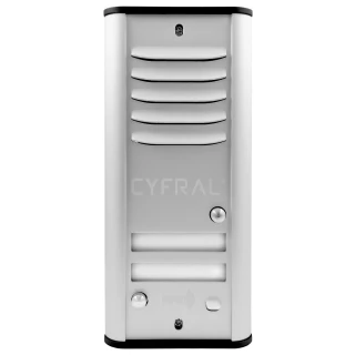 Analogový panel CYFRAL 2-bytový COSMO R2 strieborný