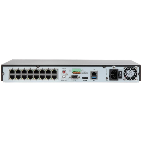 IP záznamník DS-7616NI-K2/16P 16 kanálov 16-portový Switch POE Hikvision