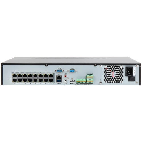 IP záznamník DS-7716NI-K4/16P 16 kanálov 16 portový switch POE Hikvision