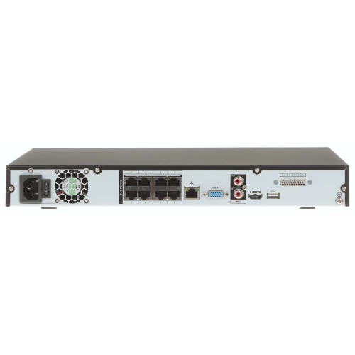 Registrátor IP NVR4208-8P-4KS2/L 8 kanálov + 8-portový switch POE DAHUA