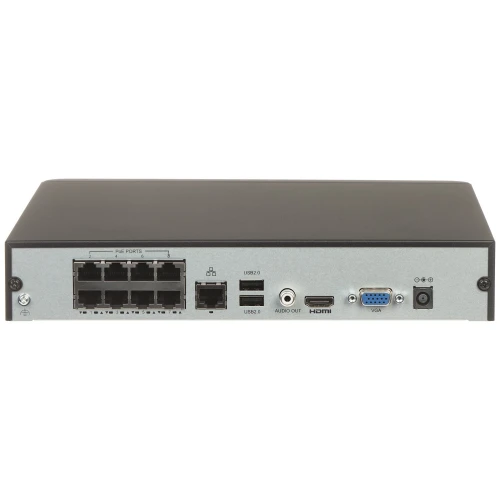 Registrátor IP NVR301-08S3-P8 8 kanálov, 8 PoE UNIVIEW