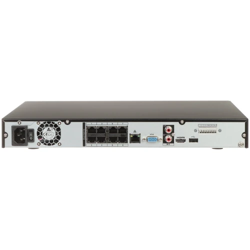 Registrátor IP NVR4208-8P-EI 8 kanálov, 8 PoE WizSense DAHUA