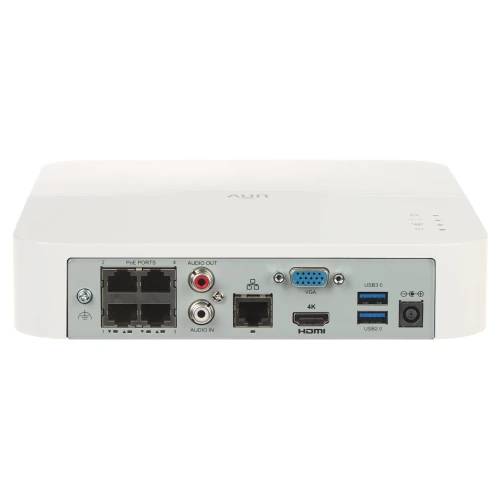 Registrátor IP NVR301-04LX-P4 4 kanály, 4 PoE UNIVIEW