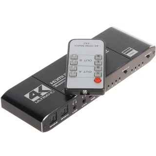 Prepínač HDMI-SW-4/2-MATRIX