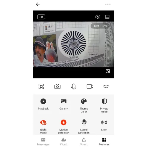 Kamera IP APTI-W61C2-TUYA-V2 Wi-Fi - 6Mpx 3.6mm