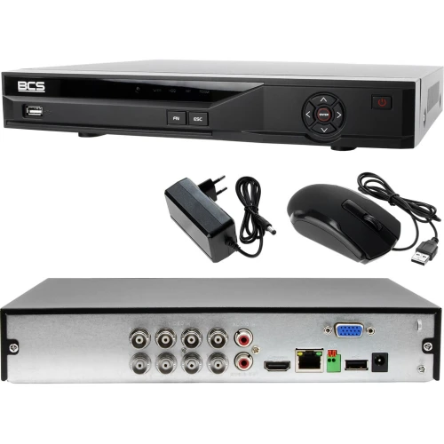 Na zdjęciu znajduje się rejestrator cyfrowy BCS-XVR08014KE-II 1TB, który jest częścią systemu monitoringu wysypiska składowiska odpadów, w skład którego wchodzi 5x BCS-TQE6500IR3-G. System BCS-TQE6500IR3-G zapewnia skuteczny nadzór nad składowiskiem odpadów dzięki zaawansowanej technologii rejestrat