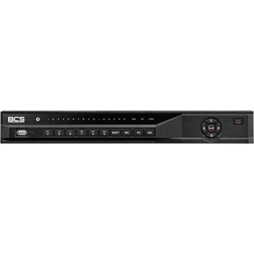 IP Rekordér BCS-L-NVR3202-A-4K 32-kanálový, 2-diskový, 32Mpx, HDMI, 4K, BCS LINE