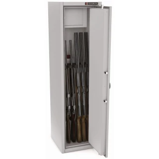 Safe na dlhé zbrane - pokladnica Konsmetal MLB150S/6 bezpečnostná trieda S1