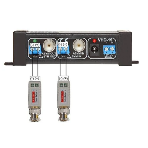 Repeater VHD-15 Zosilňovač signálu AHD, HD-CVI, HD-TVI