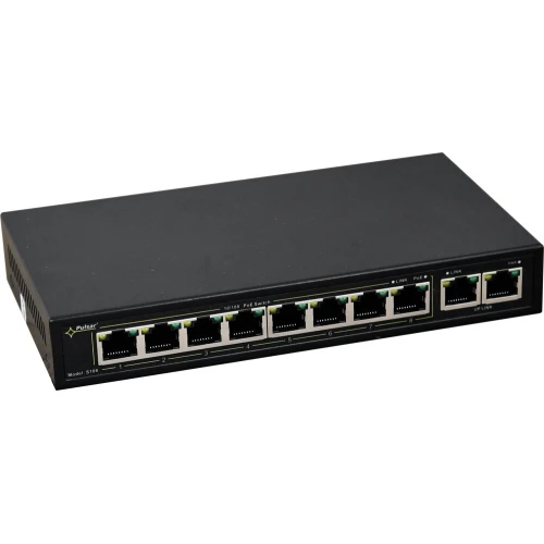 Switch 9-portový S108 pre 8 IP kamier