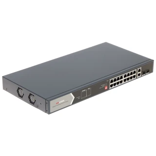 POE Switch DS-3E0520HP-E 16-portový SFP Hikvision