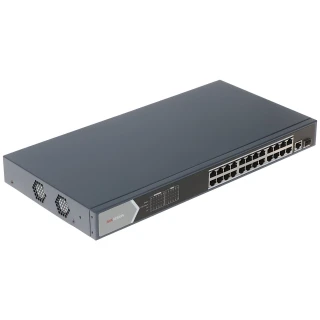 Switch poe DS-3E0526P-E 24-portový SFP Hikvision