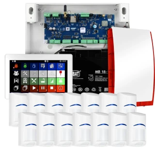 Alarmový systém Ropam NeoLTE-IP-64, 14x detektor BOSCH, TPR-7W, GSM, Wi-Fi