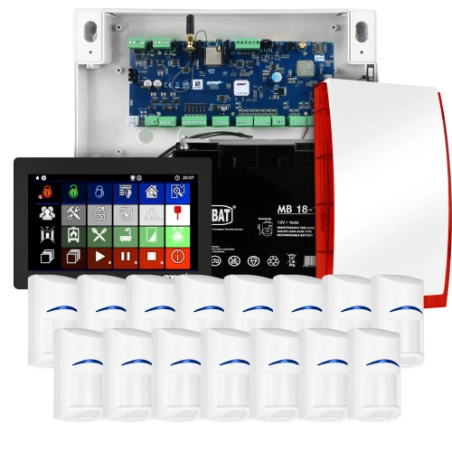 Alarmový systém Ropam NeoLTE-IP-64, 15x senzor BOSCH, TPR-7B, GSM, Wi-Fi