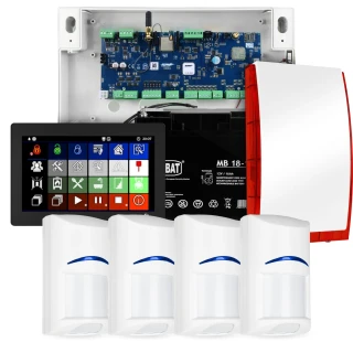 Alarmový systém Ropam NeoLTE-IP-64, 4x detektor BOSCH, TPR-7B, GSM, Wi-Fi