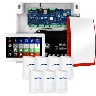 Alarmový systém Ropam NeoLTE-IP-64, 7x detektor BOSCH, TPR-7W, GSM, Wi-Fi