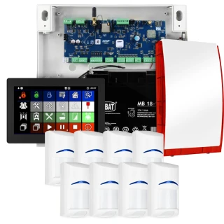 Alarmový systém Ropam NeoLTE-IP-64, 8x detektor BOSCH, TPR-7B, GSM, Wi-Fi
