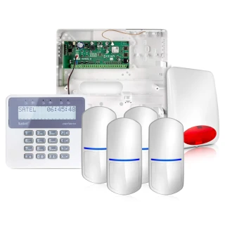 Alarmový systém Satel Perfecta 16, 4x Senzor, LCD, Mobilná aplikácia, Notifikácia