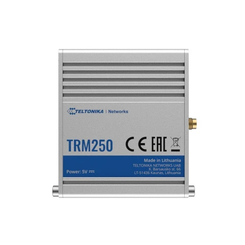 Teltonika TRM250 | Priemyselný modem | 4G/LTE (Cat M1), NB-IoT, 3G, 2G, mini SIM, IP30