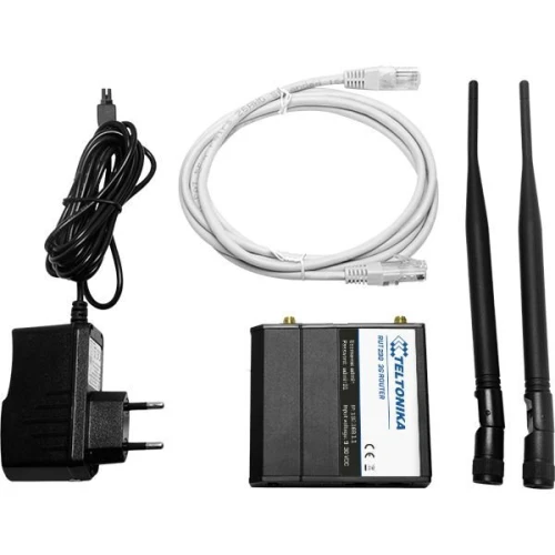 Teltonika RUT230 | Priemyselný Router 3G | 2x LAN 100Mb/s, WiFi 150Mb/s, 2,4GHz, RUT230 01E000
