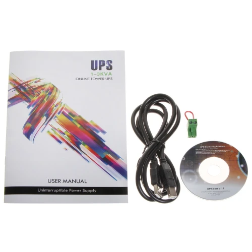 Zdroj UPS AT-UPS1000-LCD 1000VA