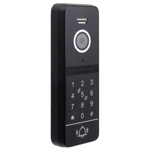 Videotelefon Eura VDP-00C5 Čierny WiFi otvorenie 2 vstupy šifrovač čítačka na priblíženie