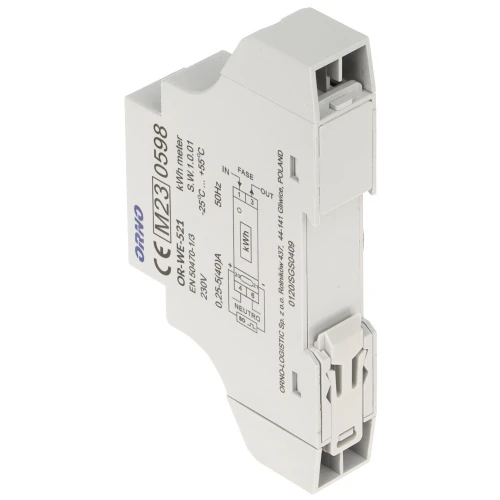 Elektrický energetický meter OR-WE-521 Jednofázový ORNO