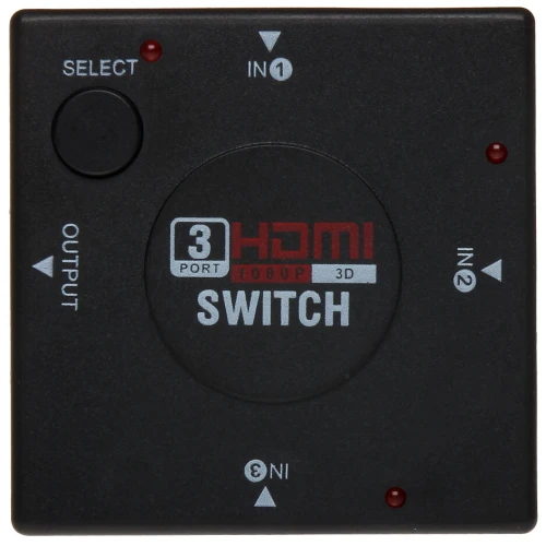 Prepínač HDMI-SW-3/1