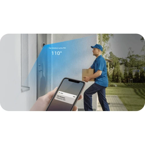 Elektronický dverový kukátko EZVIZ CS-DP2 s dotykovou obrazovkou