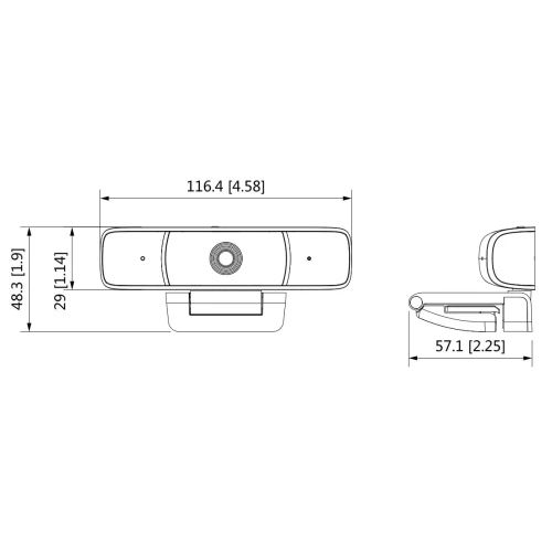 USB internetová kamera HAC-UZ3-Z-A-0360B-ENG Full HD DAHUA
