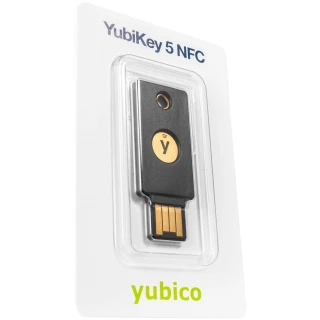 Yubico YubiKey 5 NFC - Hardvérový kľúč U2F FIDO/FIDO2