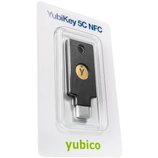 Yubico YubiKey 5C NFC - Hardvérový kľúč U2F FIDO/FIDO2