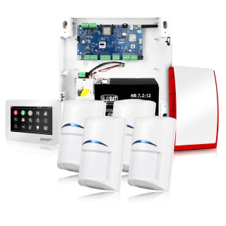 Alarmový set Ropam NEOLTE-IP-SET, 1x Signalizátor, 4x Pohybový senzor, 1x Ovládač, príslušenstvo