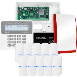 Súprava alarmu SATEL PERFECTA 32-WRL LTE, 10x detektor PET, siréna, ovládač