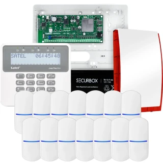 Súprava alarmu SATEL PERFECTA 32-WRL LTE, 14x PET detektor, siréna, ovládač