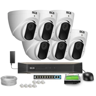 IP kamera 5Mpx BCS-P-EIP15FSR3 s pevným objektívom 2.8mm