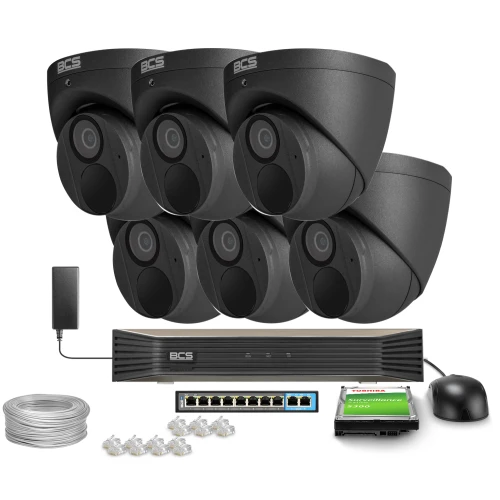 IP kamera BCS-P-EIP25FSR3-Ai2-G 5 Mpx 2.8 mm BCS