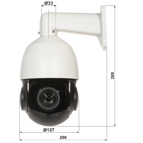 IP kamera Rýchlootáčajúca vonkajšia OMEGA-23P18-8 - 1080p 5.35;... 96.6mm