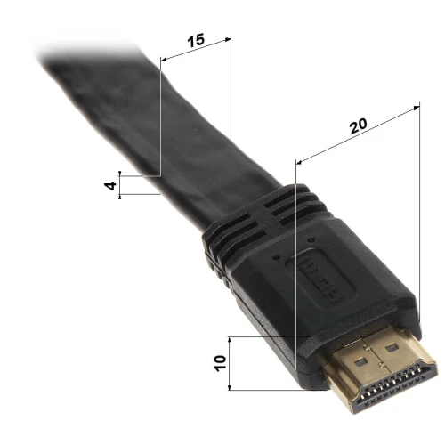 Kábel HDMI-10-FL 10m
